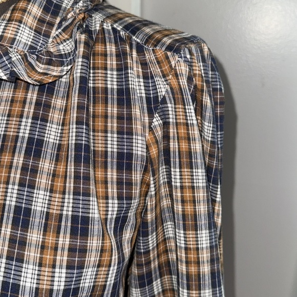 Vintage Cotton/ Polyester Blend Button Down Blouse -Size *See Description - Picture 4 of 10